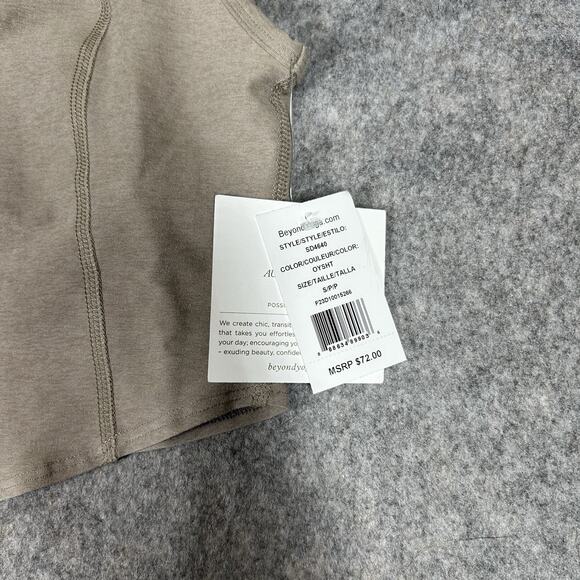 Beyond Yoga Spacedye Motivate Cropped Tank Top Small Birch Heather - Picture 4 of 8